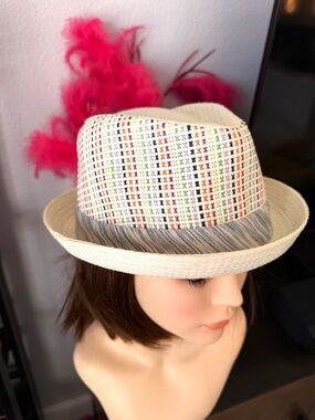 Robert Graham Multicolor Weave Fedora